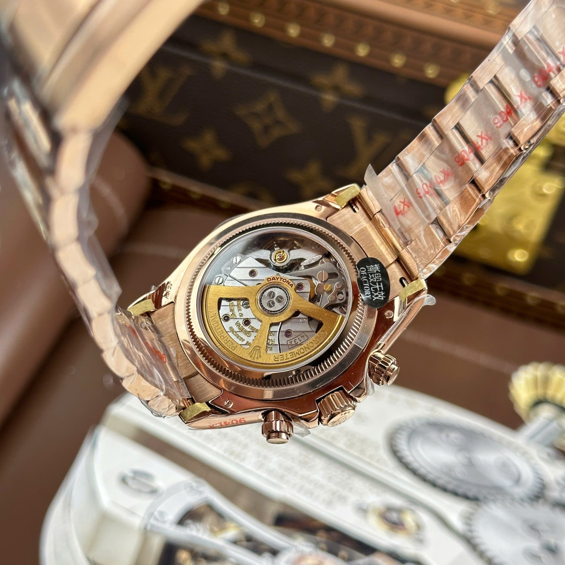 Rolex Cosmograph Daytona Le Mans 126525LN Knock Off Watches Weight 173 Grams QF Factory 40mm - Top club