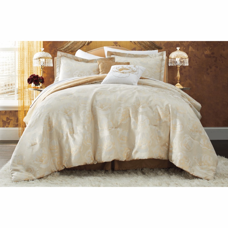 Louisa Jacquard 10-Piece Comforter Set - MIDNIGHT VELVET CATALOG