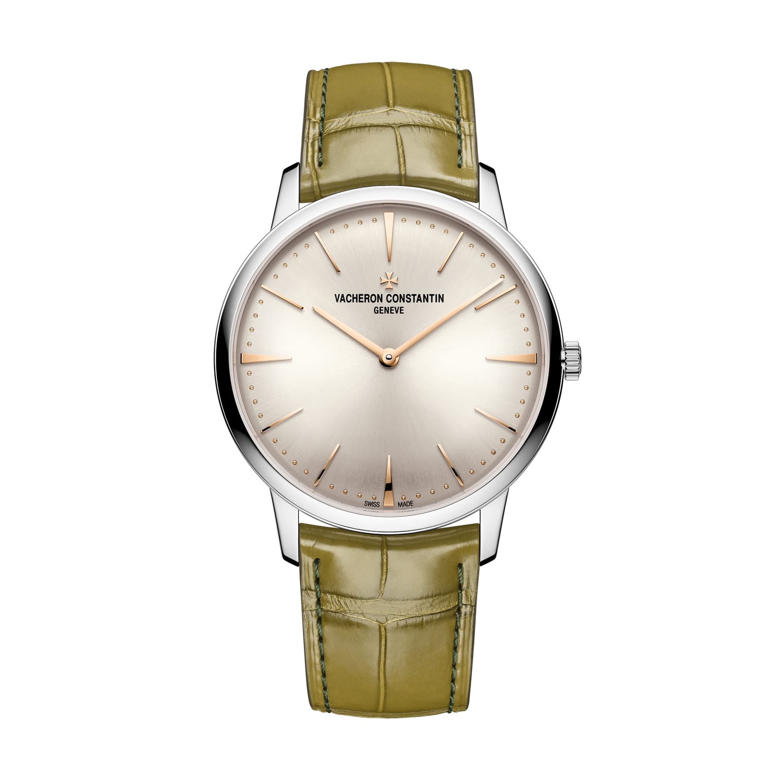 Replica Watches Fake Vacheron Constantin Patrimony manual-winding 39 MM WHITE GOLD(1:1 replica) - Top club