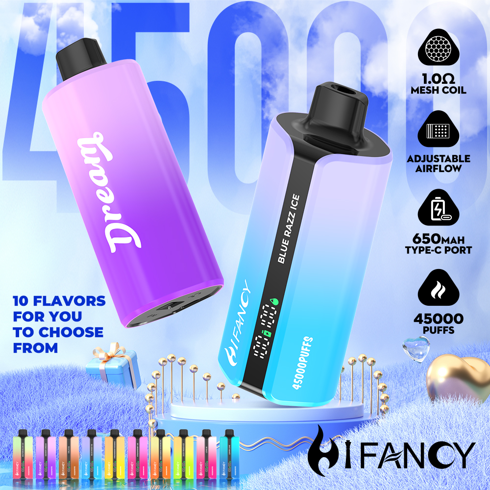 HIFANCY DREAM 45000 Puffs Disposable Vape (10 Pack)