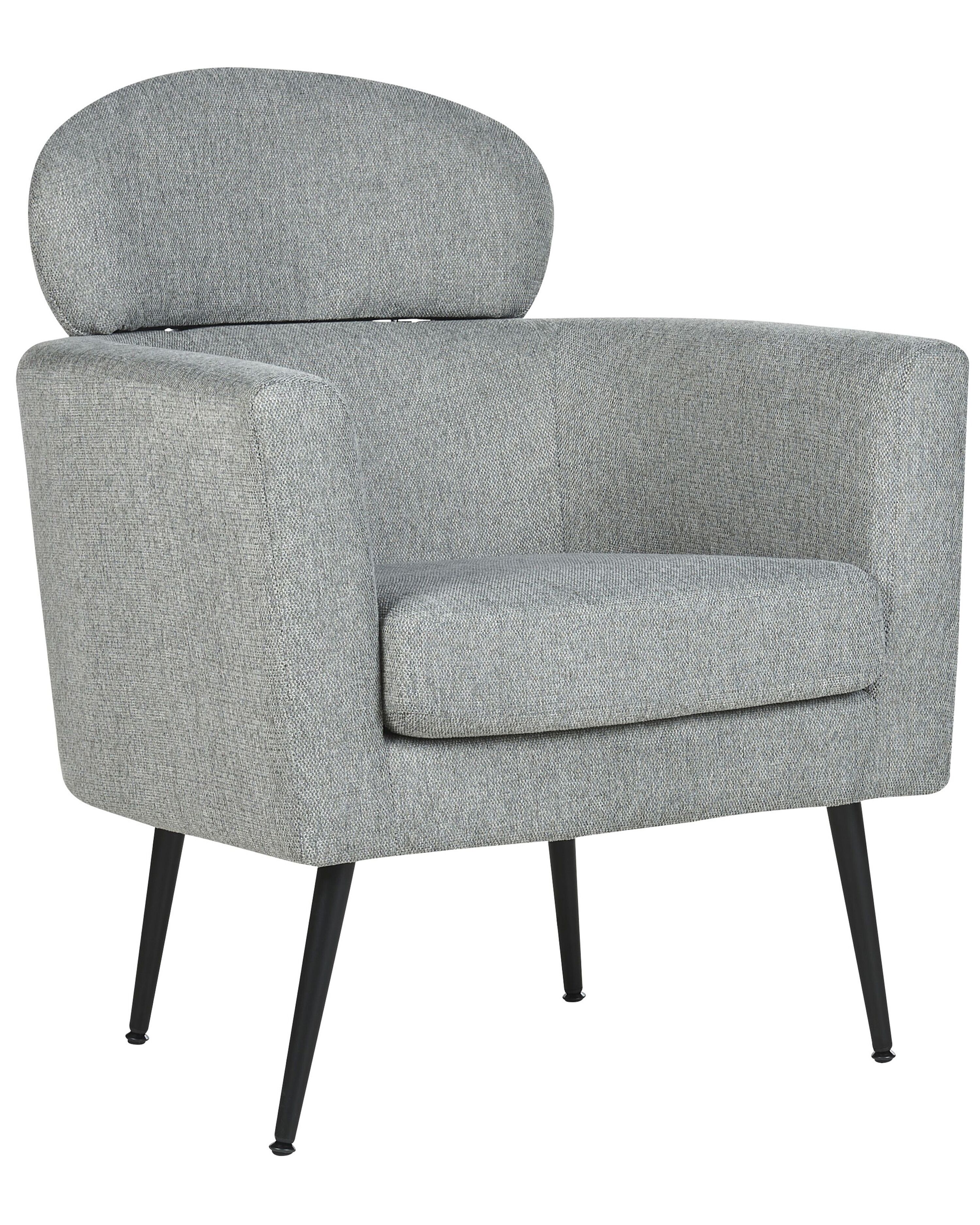 Armchair SOBY Fabric Grey