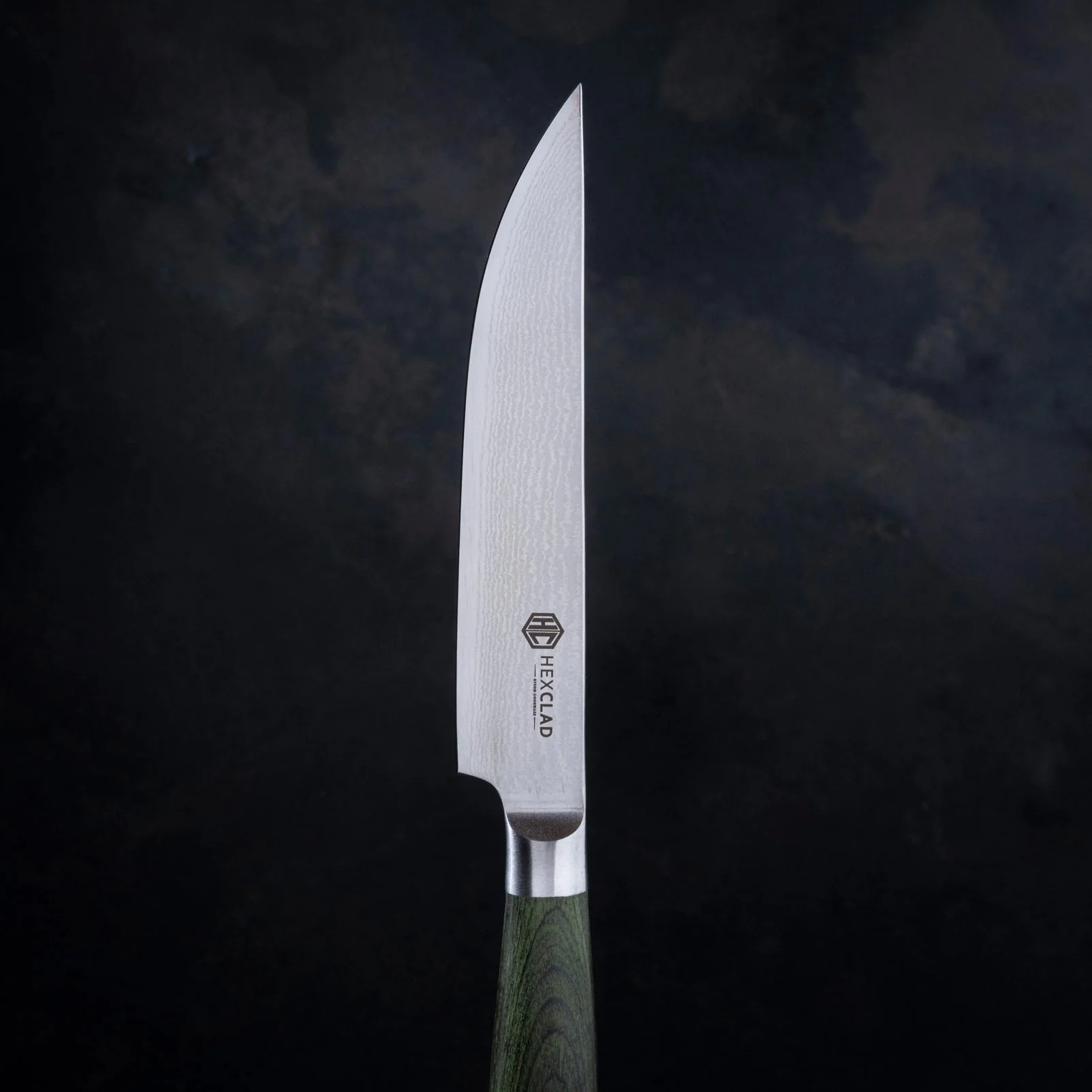 Damascus Steel Steak Knife Set, 4-pc