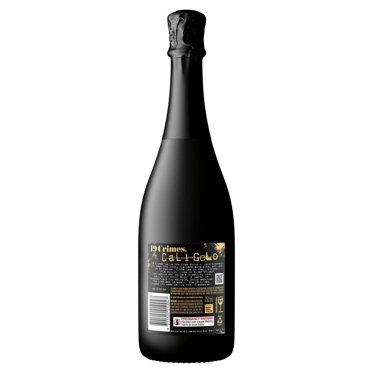 19 Crimes Snoop Dogg Cali Gold Sparkling (750mL)