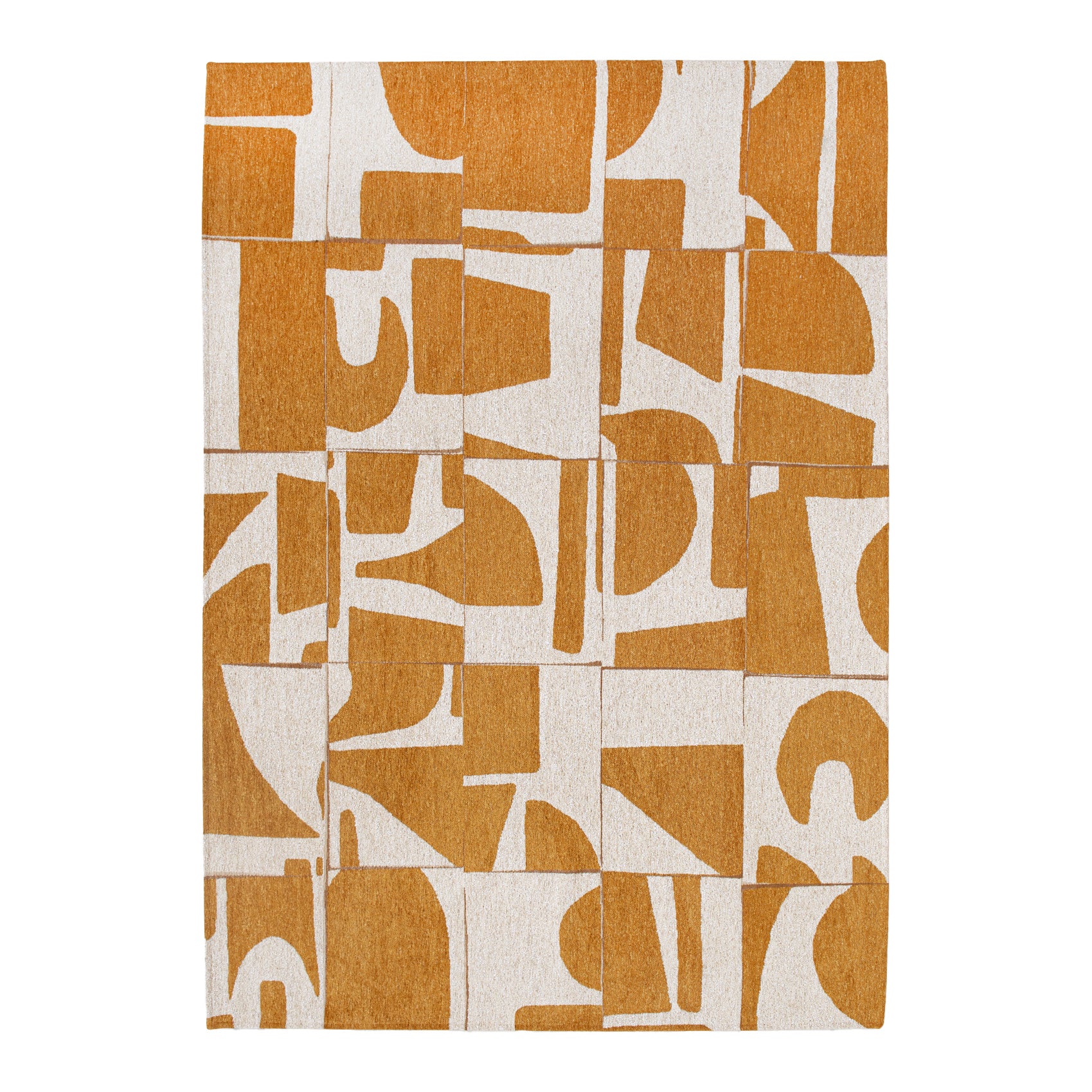 Louis de Poortere Craft Papercut Vloerkleed 280 x 390 cm - Curry
