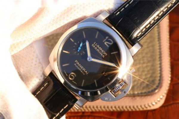 Replica Panerai PAM1392 XF Black Dial Black Leather Strap P9010 - Elite Watch Atelier