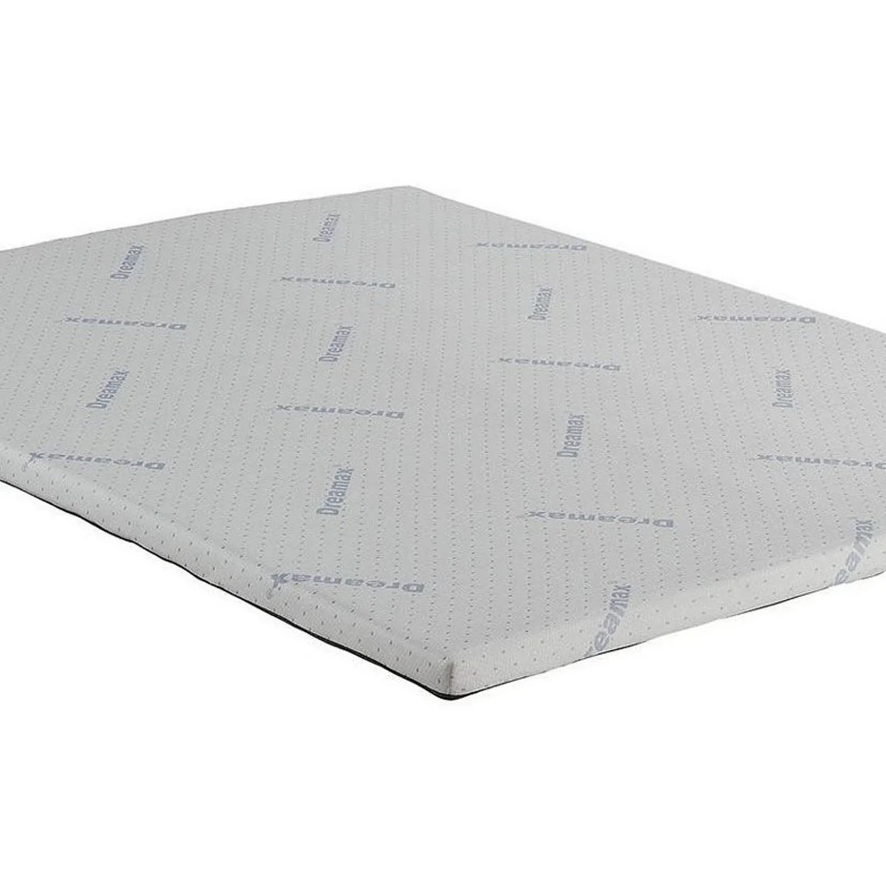 Benjara Elf 2 Inch Quilted King Size Mattress Topper for Bed, Soft Memory Foam