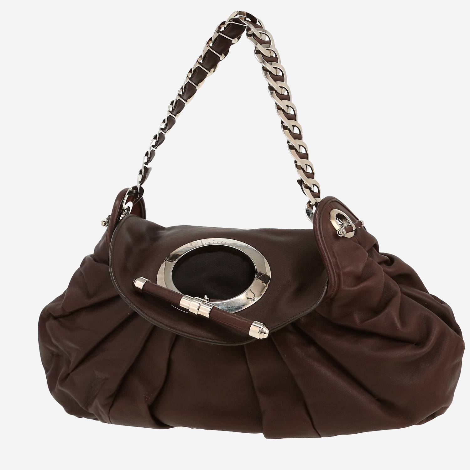Dior Vintage handbag in brown leather1:1High-quality replica