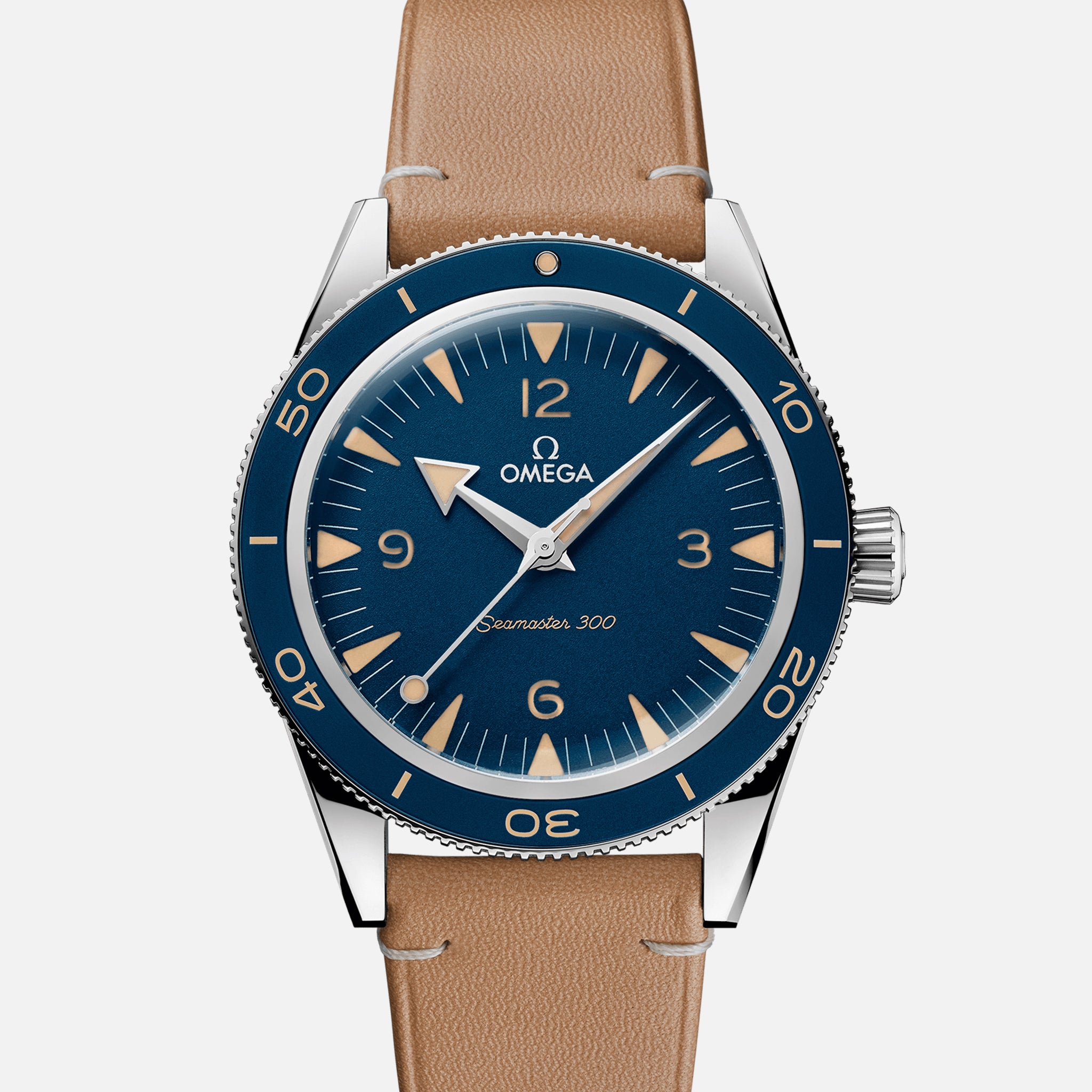 Seamaster 300 Co-Axial Master Chronometer 41mm Blue Dial On Strap(1:1 replica) - Top club