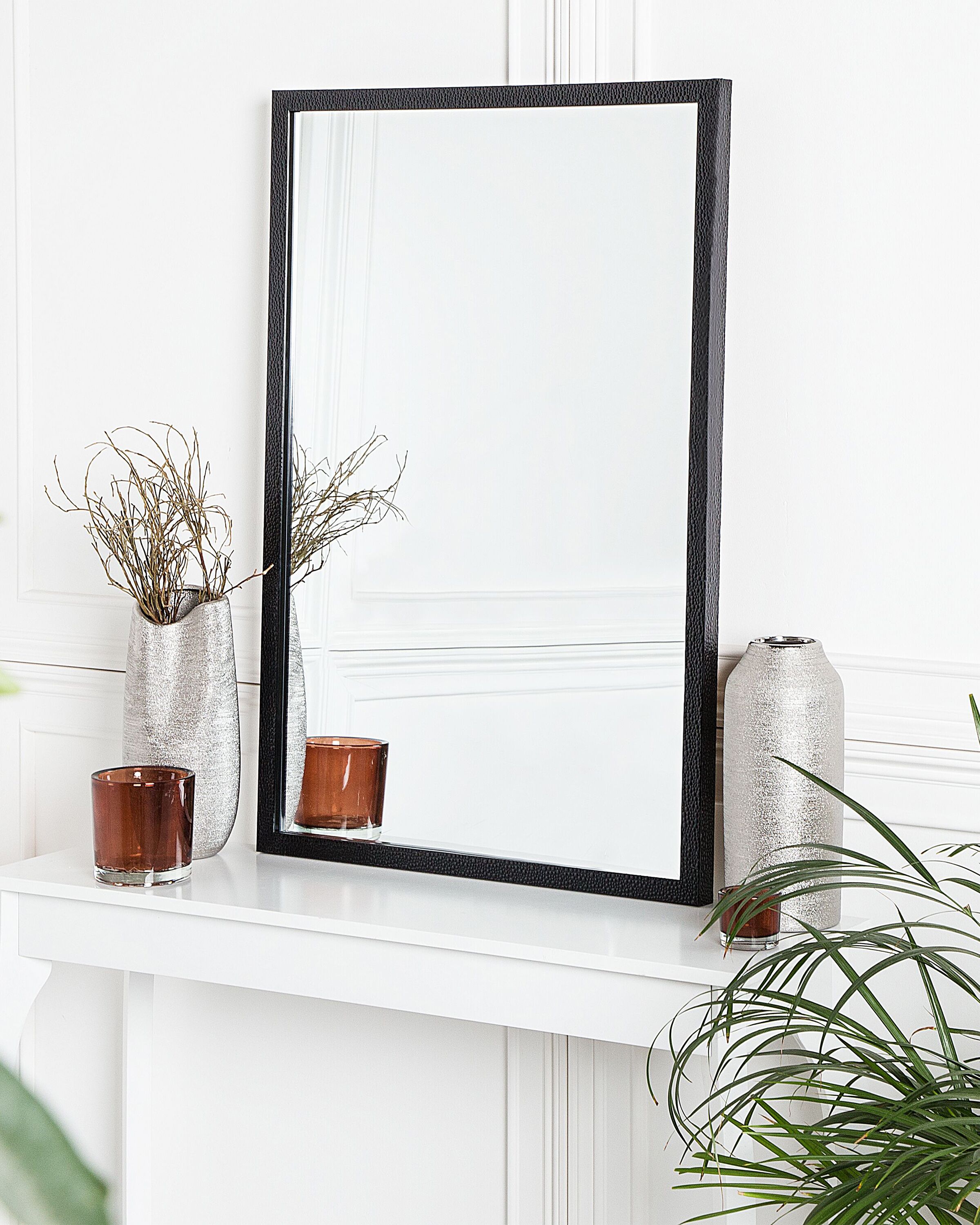 Wall Mirror MORLAIX 60 cm 90 cm Black