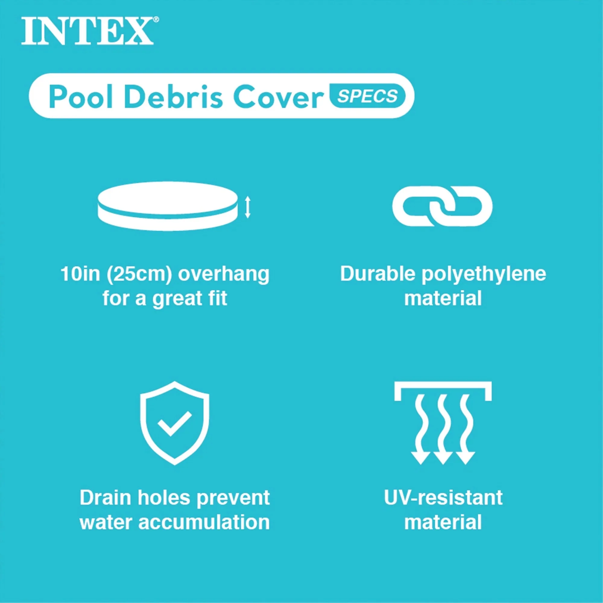 Intex Metal Frame Above Ground Swimming Pool With Filter And Cover, 12 Ft x 30 Inches - 28211EH - Image 28 Intex Metal Frame Above Ground Swimming Pool With Filter And Cover, 12 Ft x 30 Inches - 28211EH - Image 28