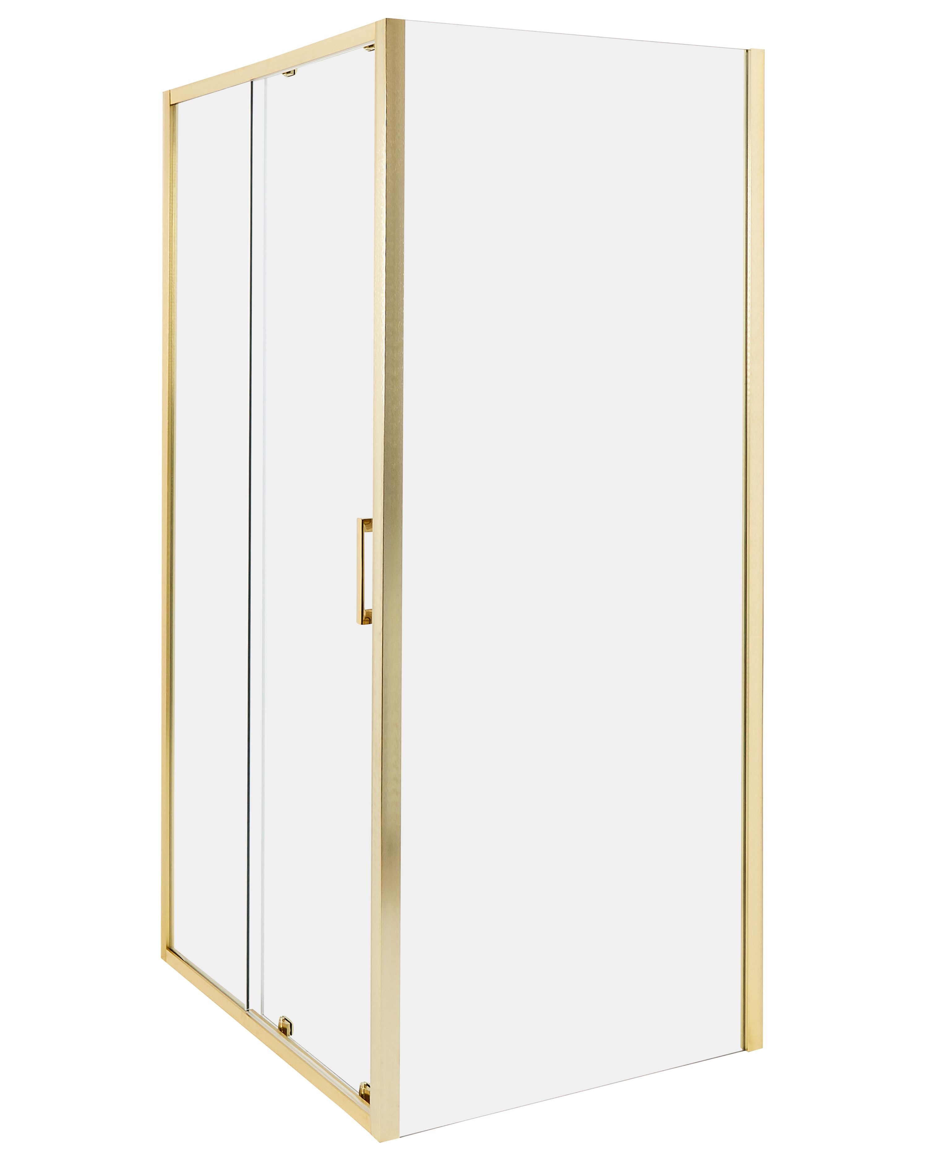 Shower Enclosure YORO 800 x 1000 x 1850 mm Gold