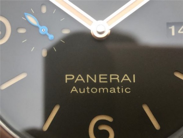 Replica Panerai PAM1351 Titanium ZF Brown Dial Brown Asso Strap P9010 - Top club