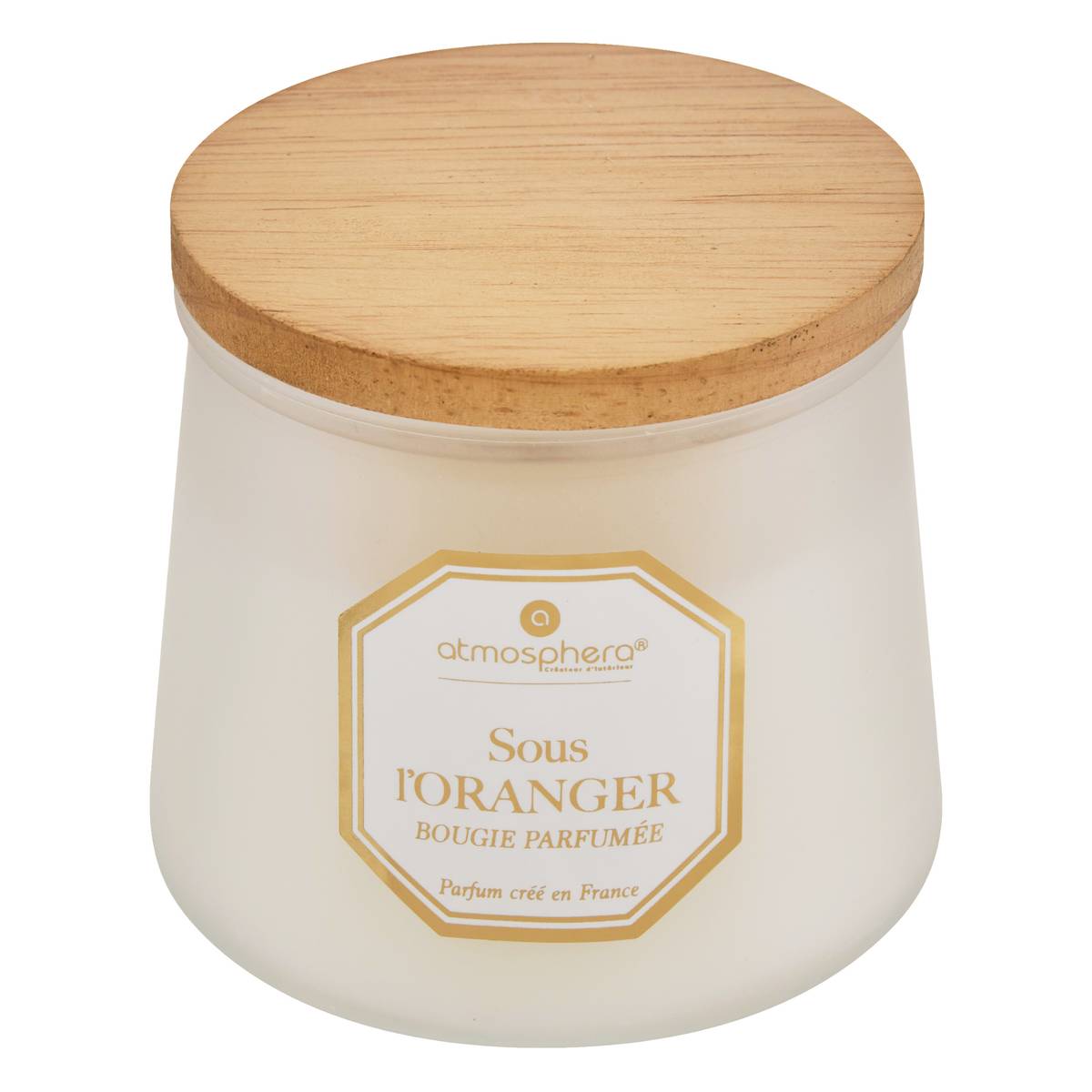 Scented Candle "Elisa" Orange - Neroli, Transparent, 200g
