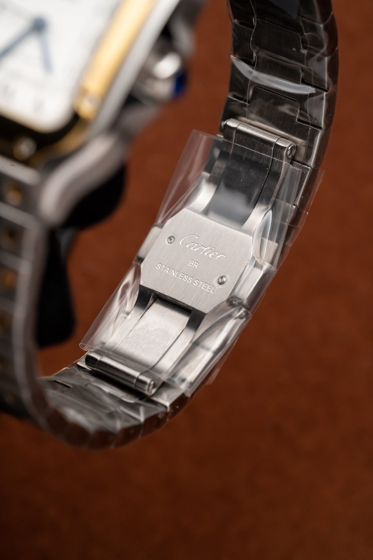 Cartier Santos WSSA0029 Replica 1:1 Watch Women s Demi Gold BV Factory 35mm - Top club
