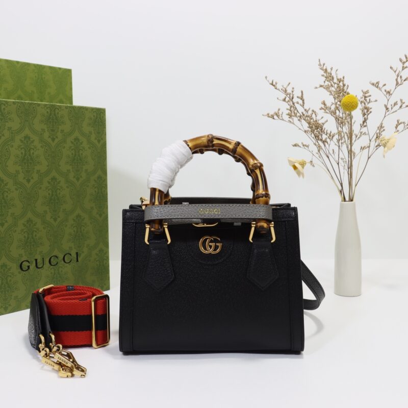 Replica Gucci Diana Small Tote Black1:1High-quality replica