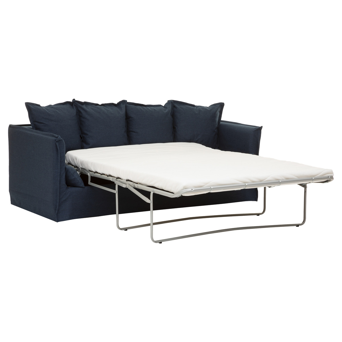 Sofa bed "Odilon" 3-seater, Ink Blue