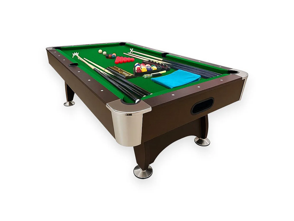 Table de billard 7 pieds avec accessoires complets – Iron Green