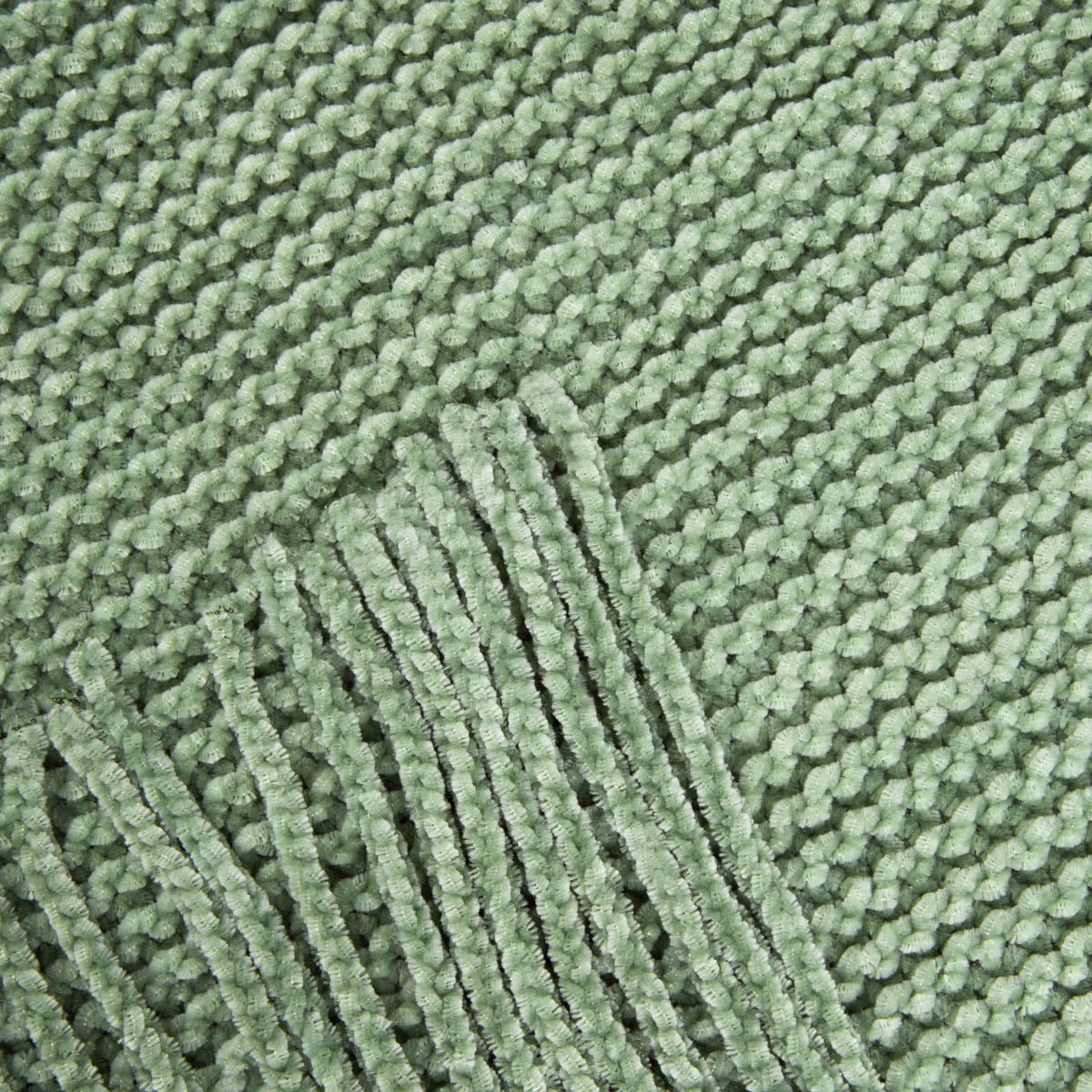 Koc CHENILLE szenilowy różowy 130x170 cm