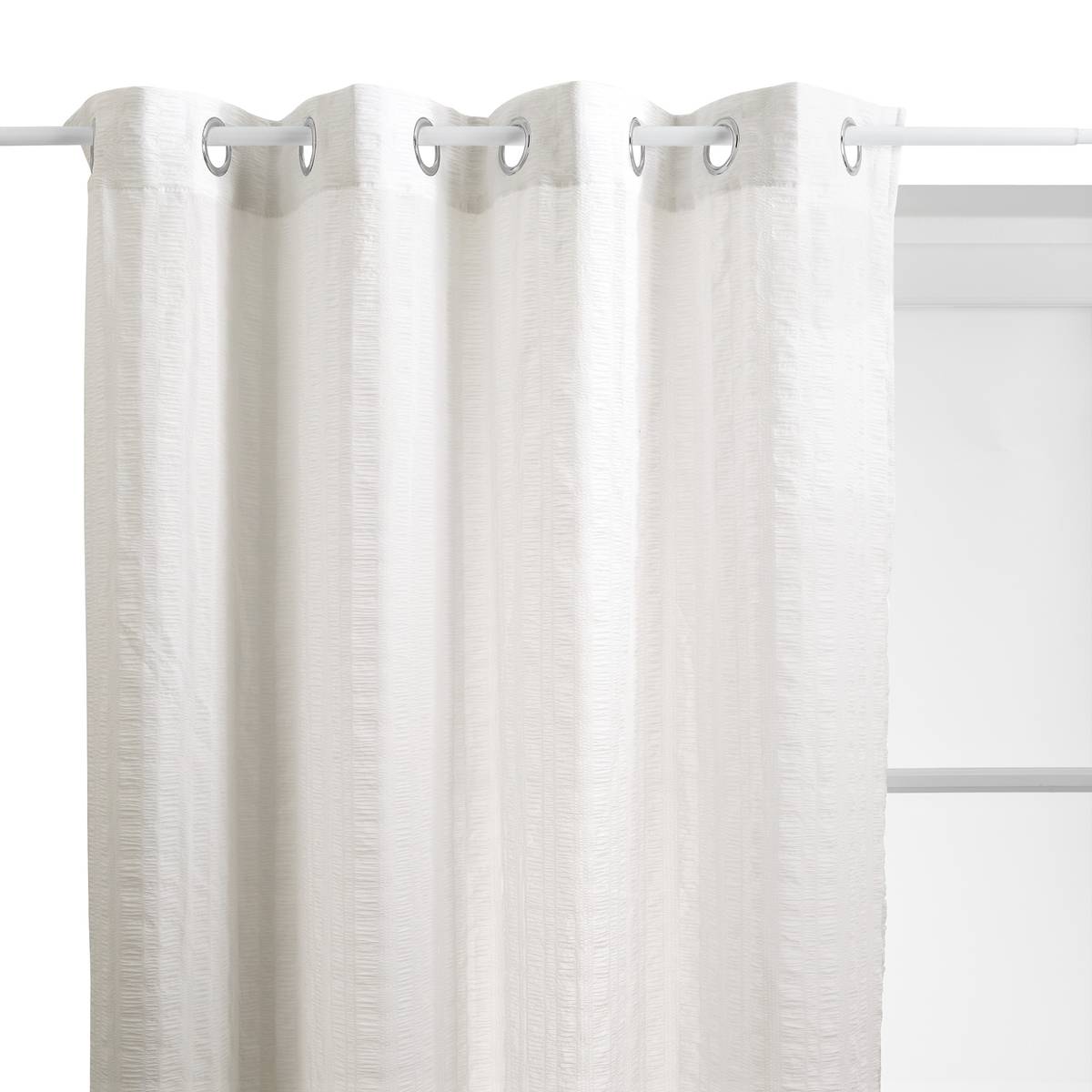 Sheer Curtain "Noa" White, 240x140 cm