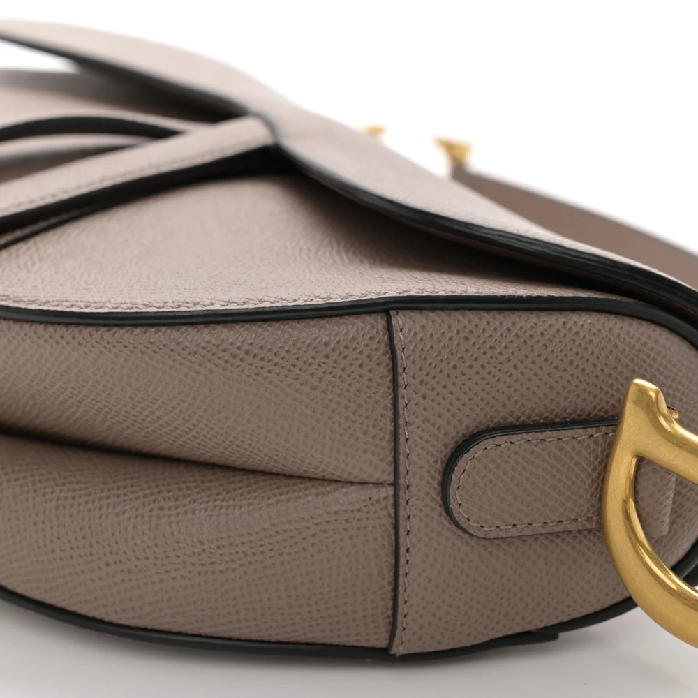 Luxury Superfake Handbags – Dior Warm Taupe Saddle Bag1:1High-quality replica