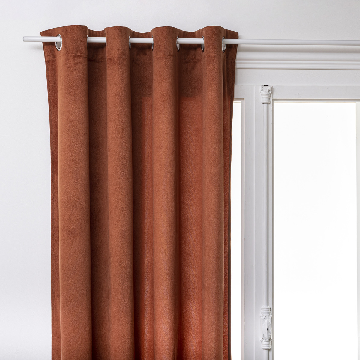 Curtain "Lilou" Terracotta pink, 140x260 cm
