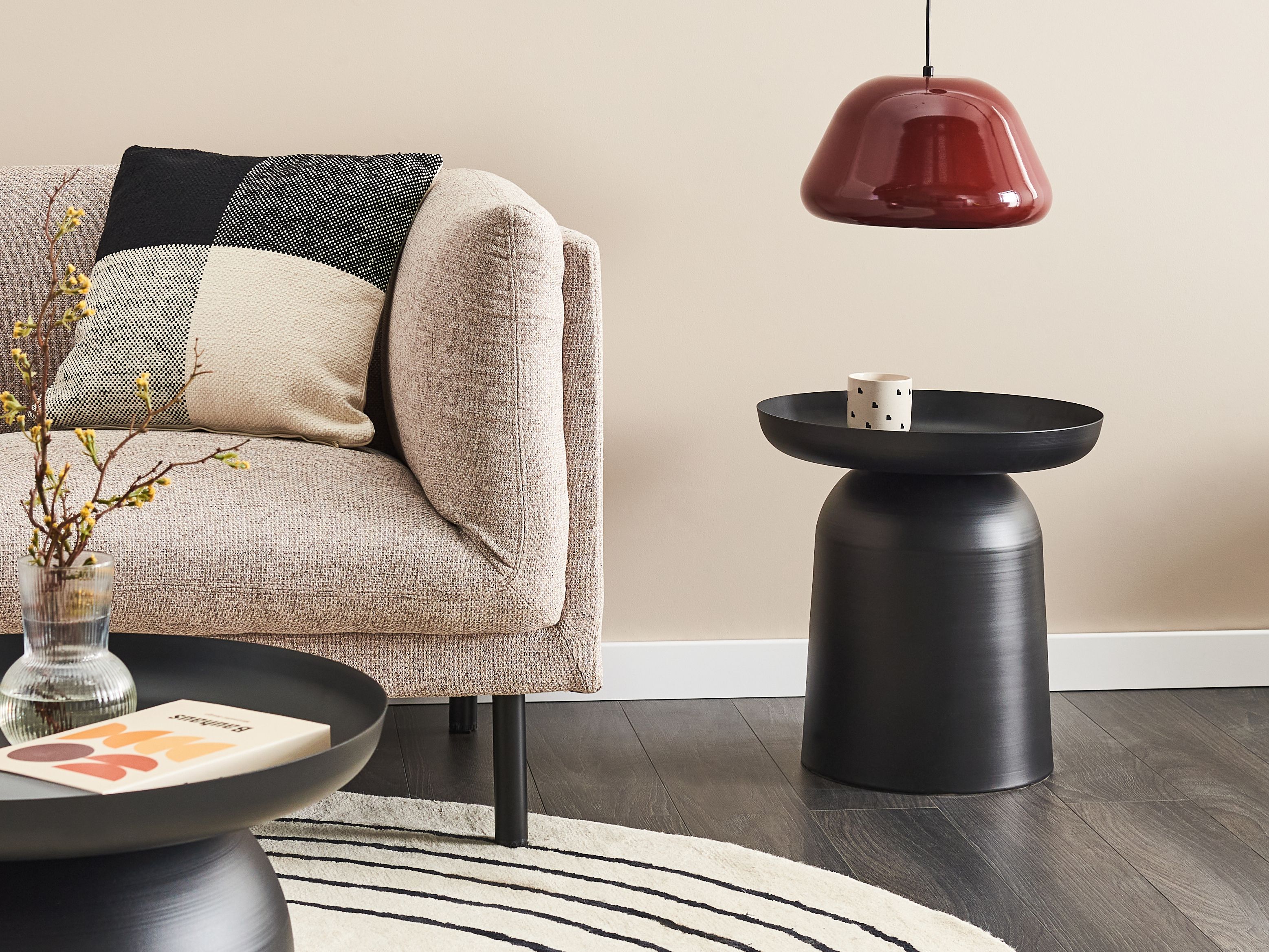 Side Table TORRENS Metal Black