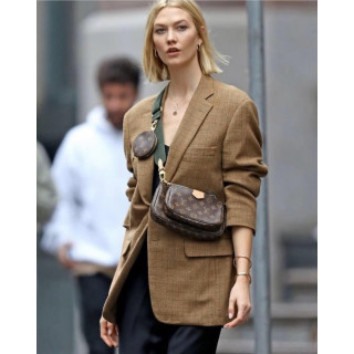 Louis Vuitton Multi Pochette Accessoires Khaki Strap1:1High-quality replica