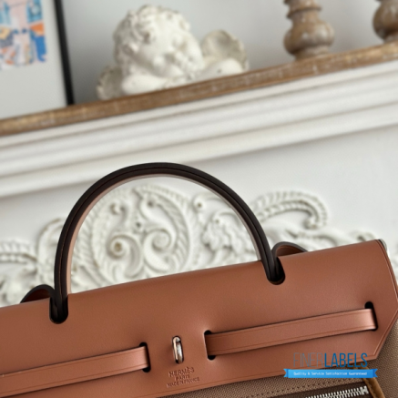 Hermès Herbag Zip 31 Bag | 31x25x10 cm | Luxury Canvas & Leather Shoulder Bag for Women | Spacious Everyday Hermès Tote1:1High-quality replica