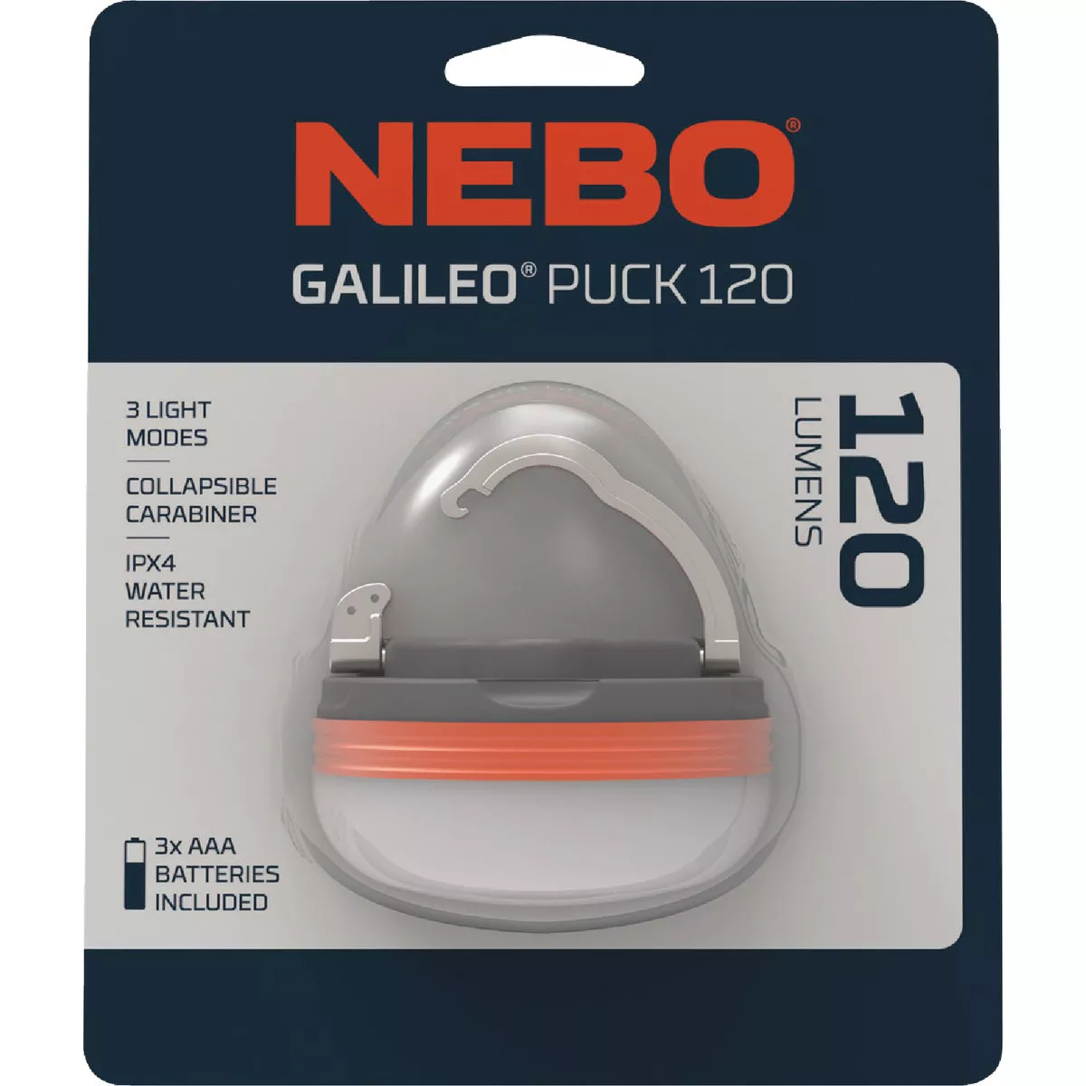 Nebo Galileo Puck 120 Lm. Compact Lantern