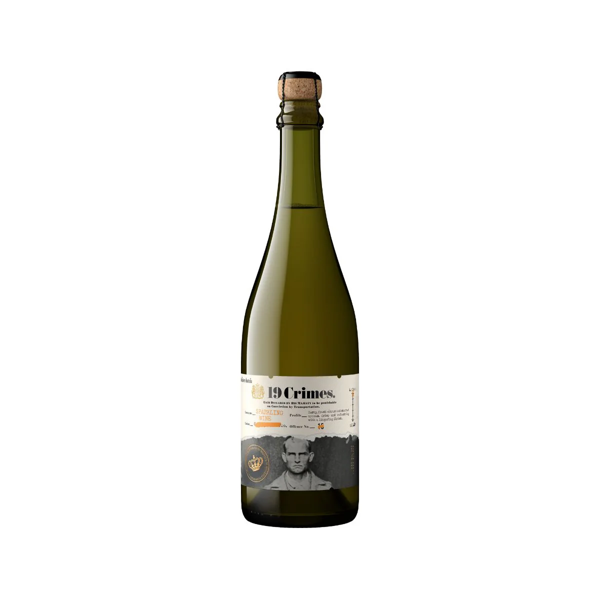 19 Crimes Sparkling White (750mL) Case of 6