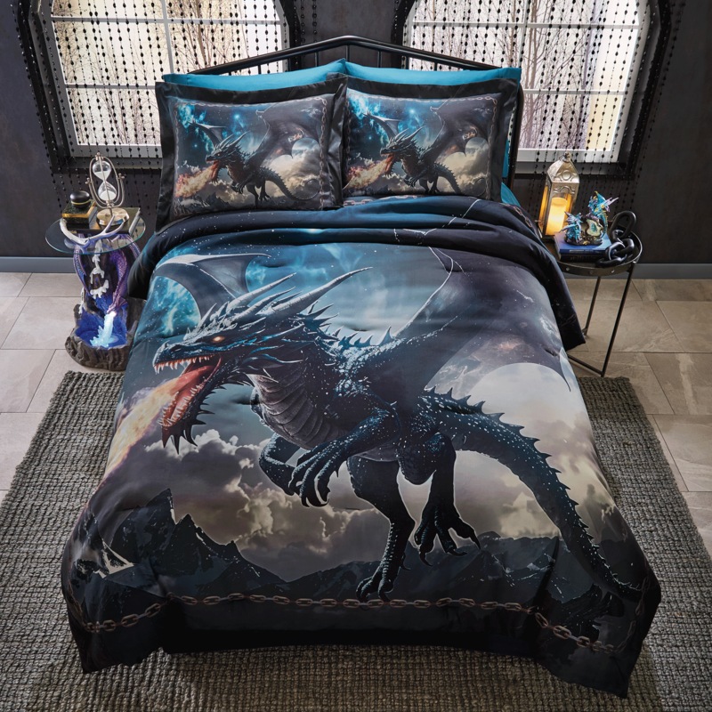 Mystical Fury Comforter Set - MIDNIGHT VELVET CATALOG