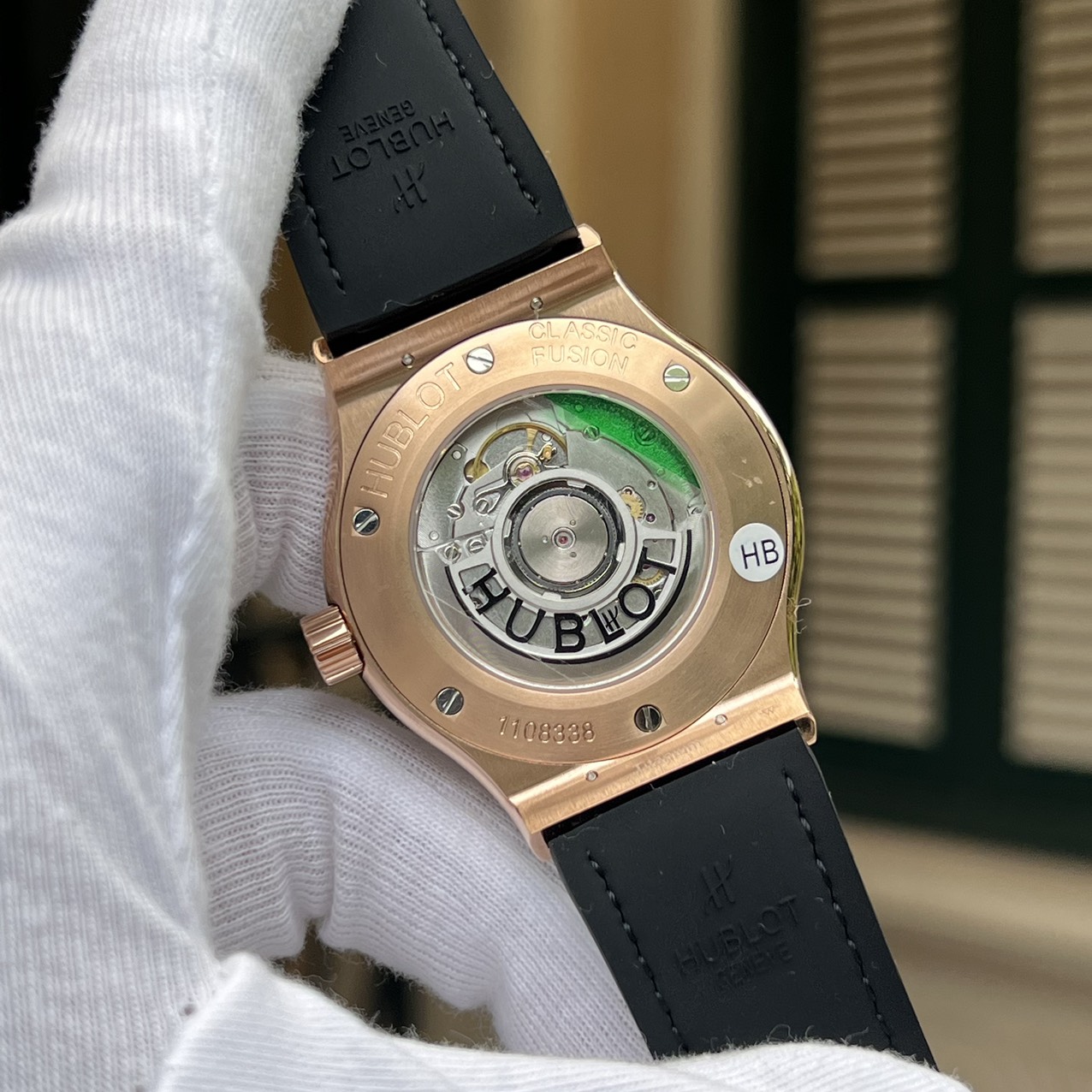 Hublot Classic Fusion King Gold Replica Watch Diamond Bezel HBF 42mm - Top club