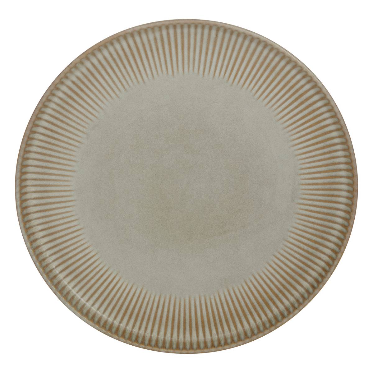 Dinner plate "Chloe" Stoneware (ceramic), D.26.8 cm, Beige