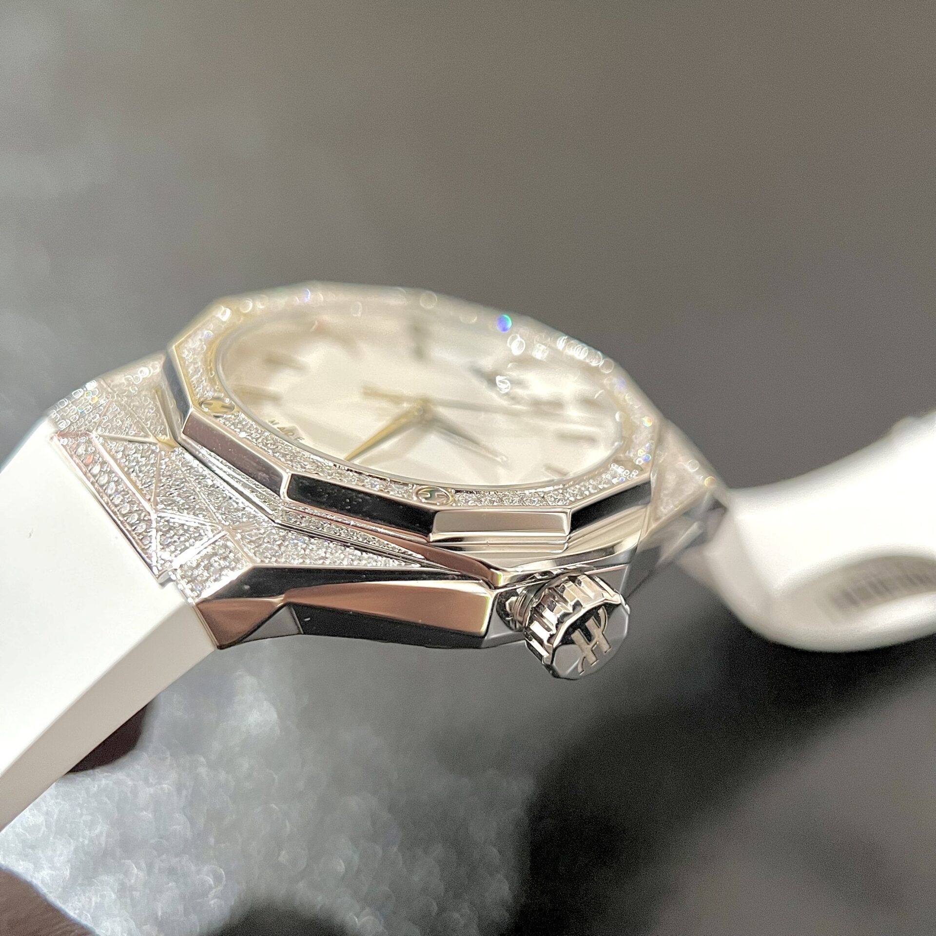 Hublot Replica 1:1 Watch Orlinski White Full Moissanite Diamond 40mm - Top club