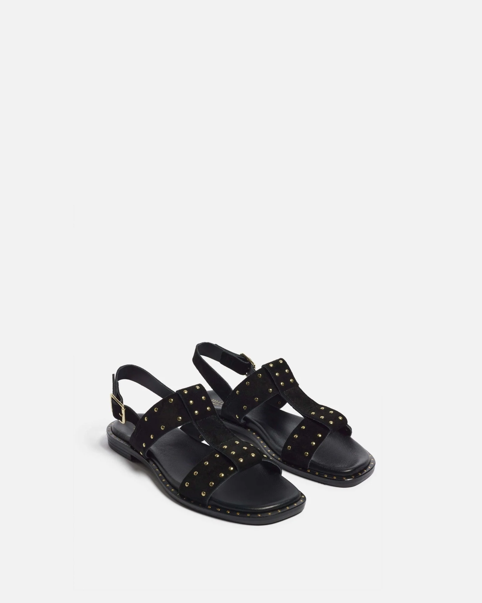 SANDALES LIRISKA/VEL - En cuir velours noir