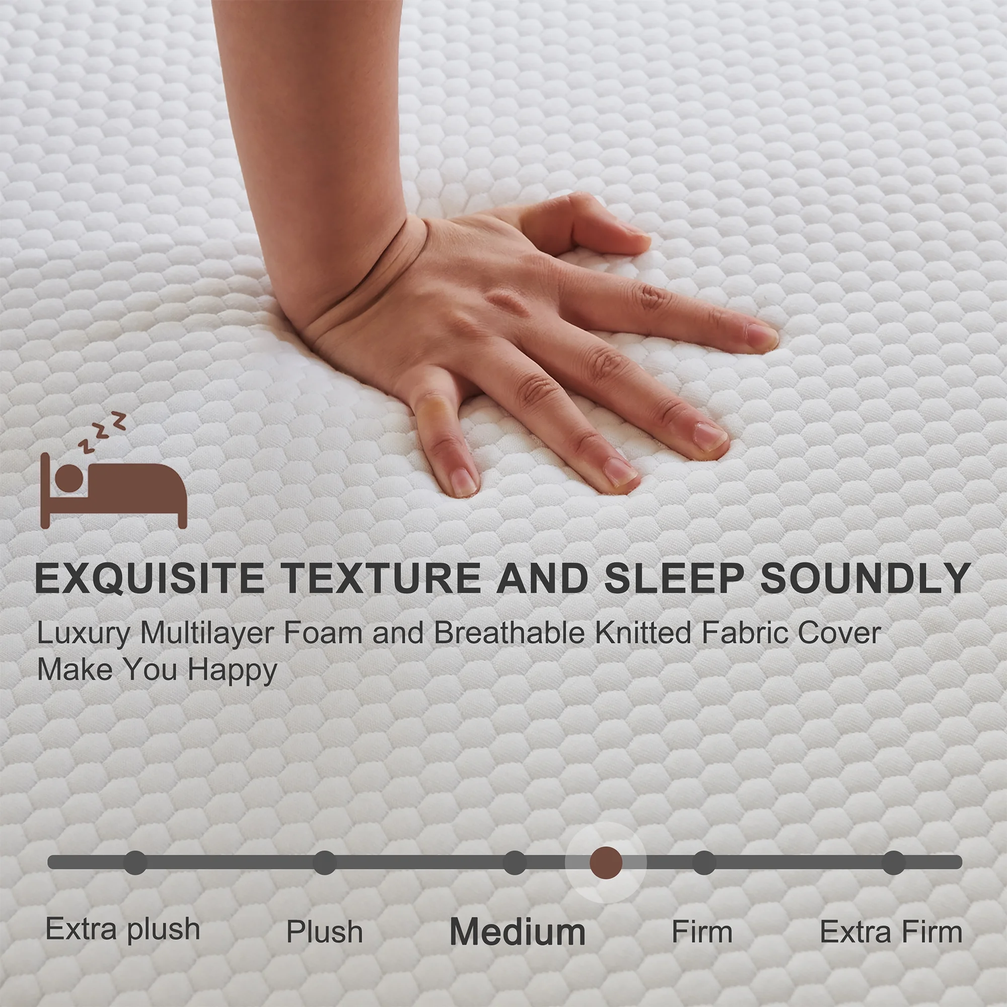 Full Size Mattress, JIAVA 12" Full Memory Foam Mattress in a Box - Image 4