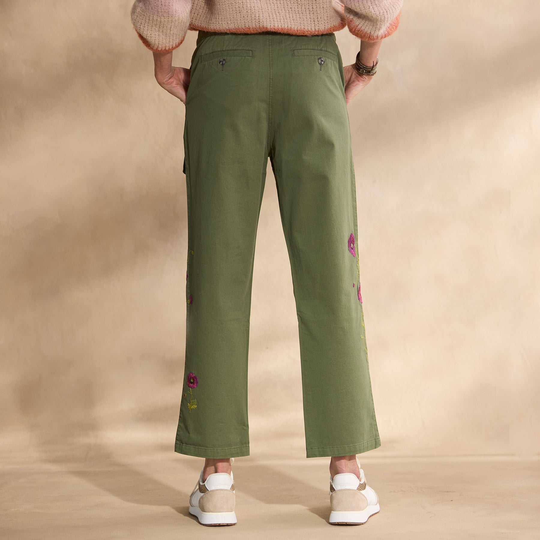 Melissa Embroidered Pants, Petite - Sundance Clothing