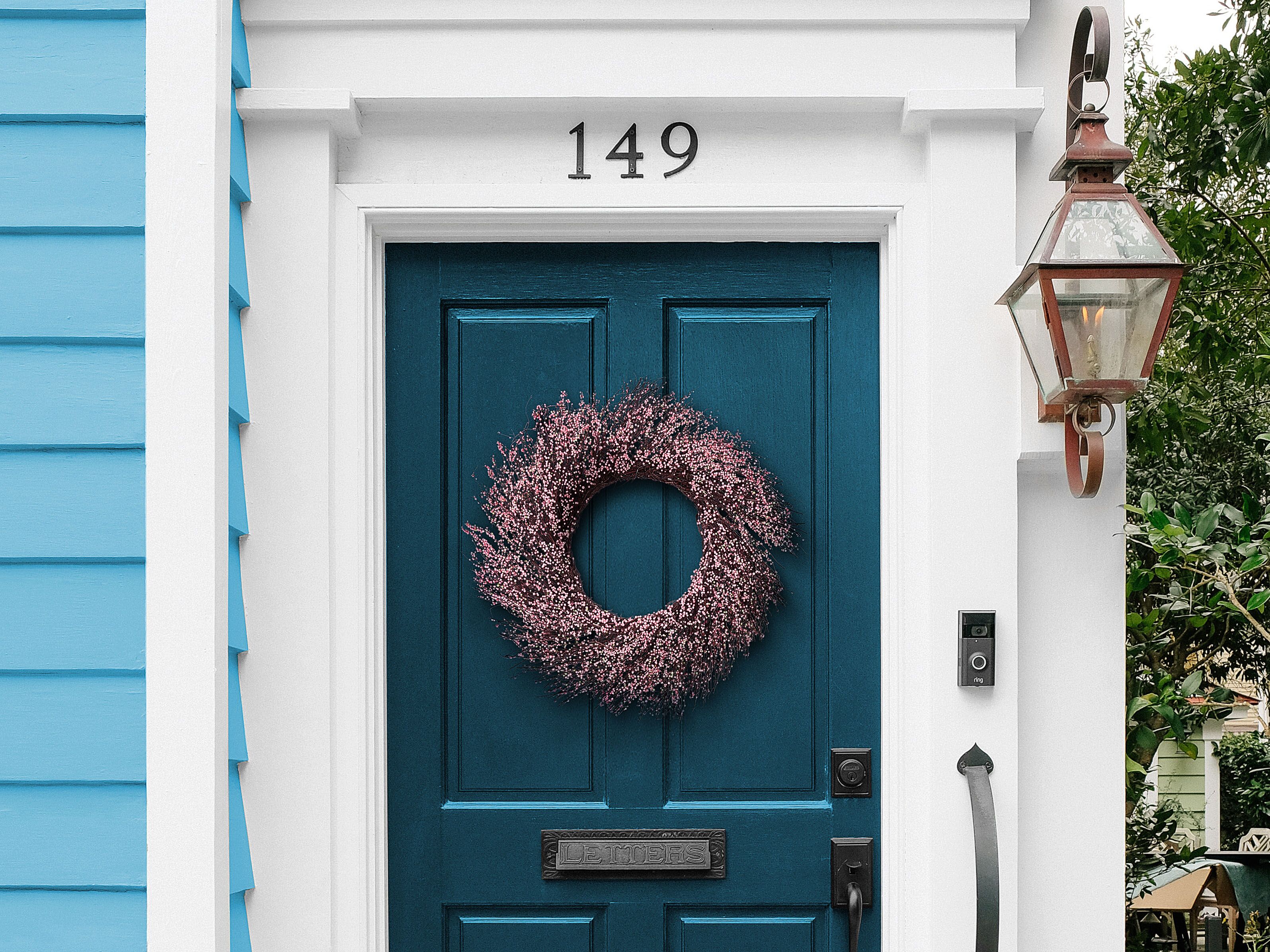 Decorative Wreath GALLETAS 50 cm Pink