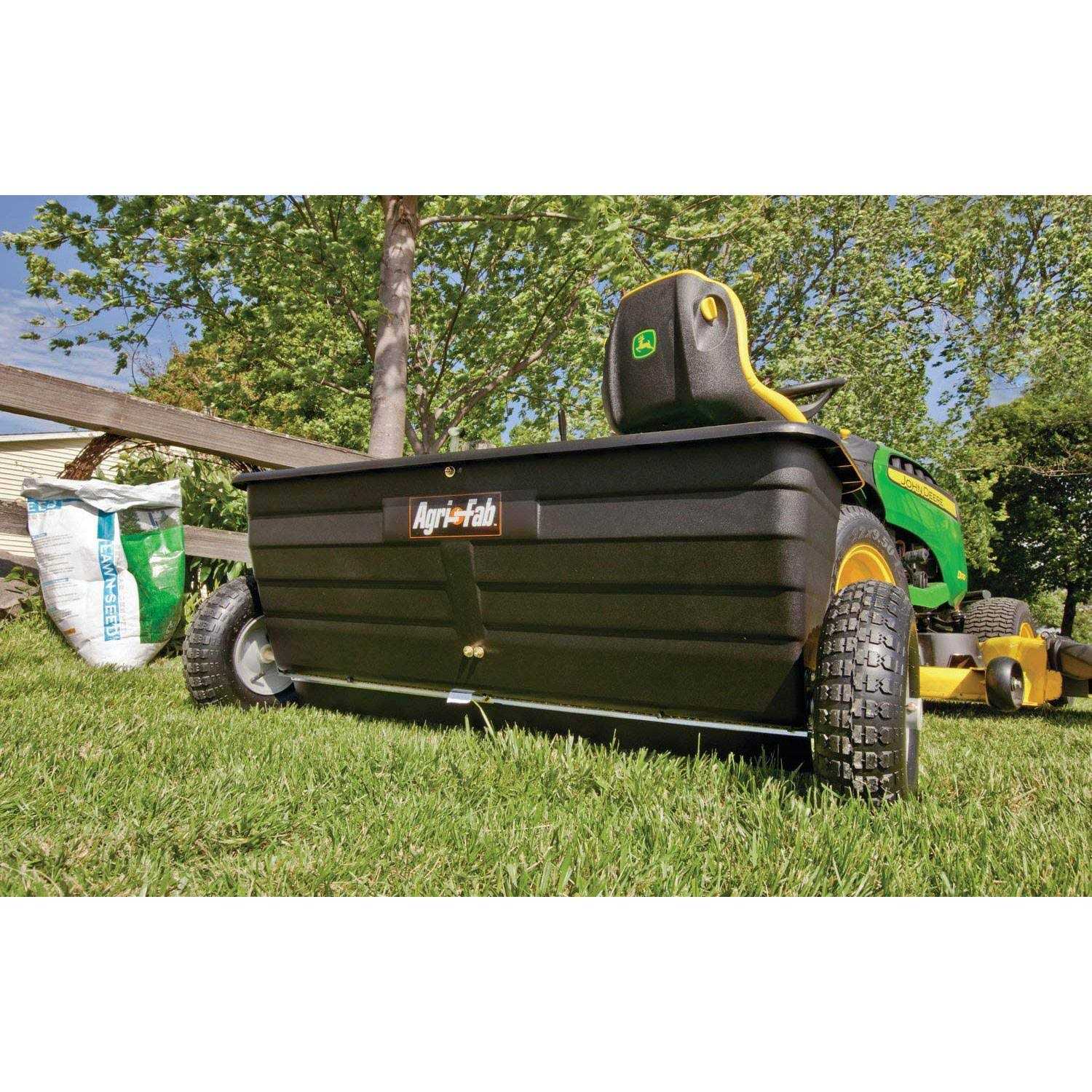 Agri-Fab Tow-Behind Drop Spreader 175 lb - 45-0288 - Image 2 Agri-Fab Tow-Behind Drop Spreader 175 lb - 45-0288 - Image 2