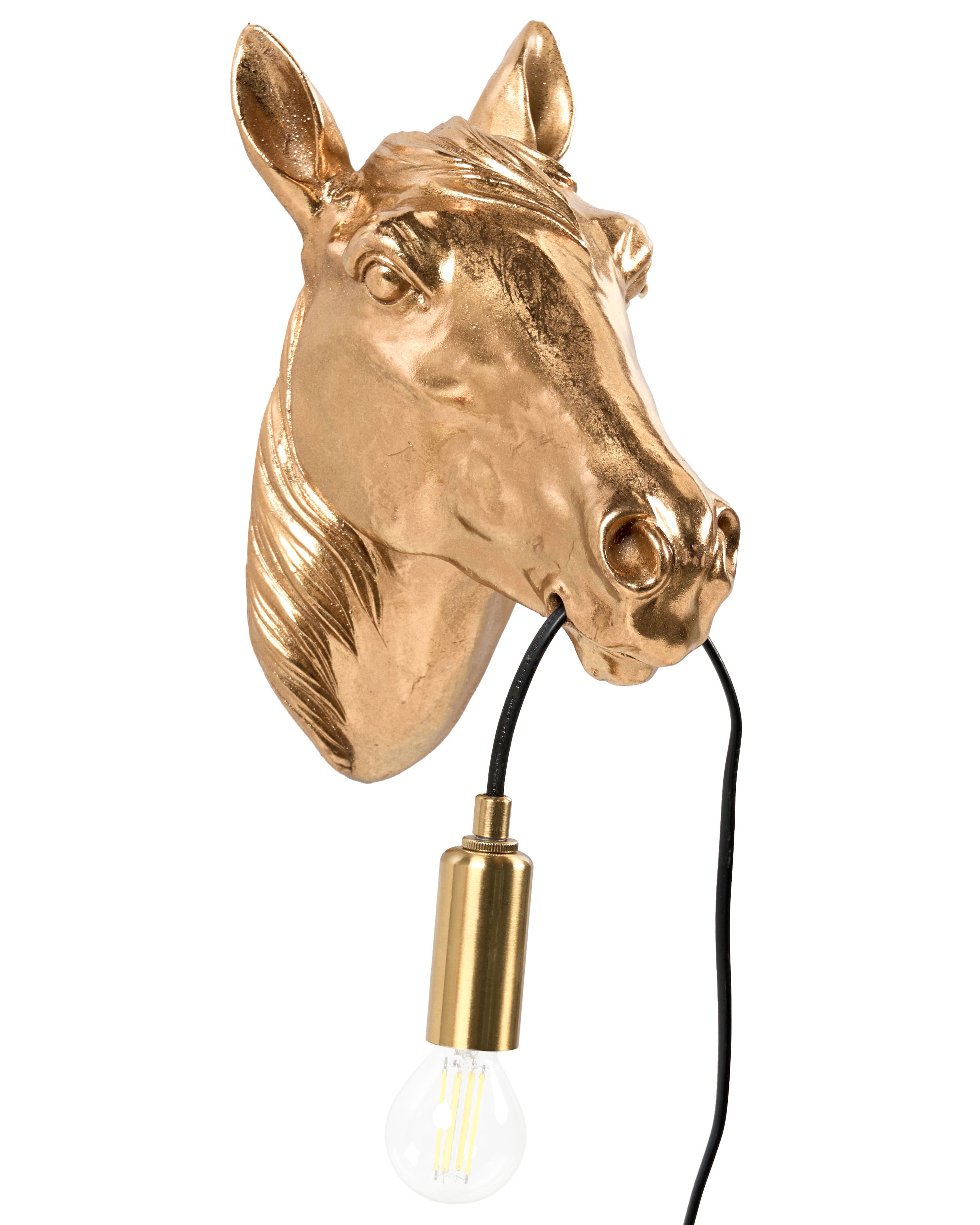 Wall Lamp Horse PHILIPPE Gold