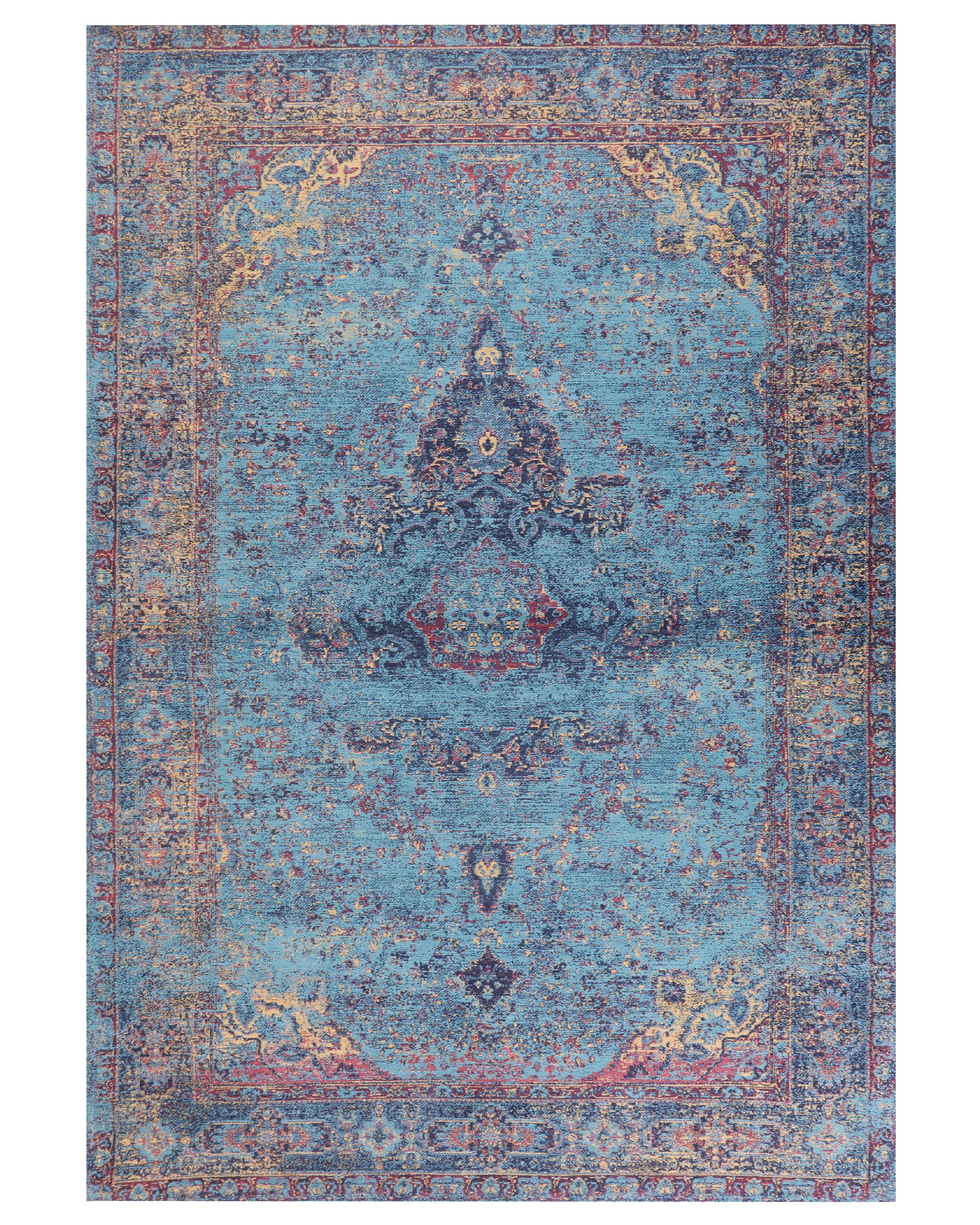 Rug KANSU Blue 200 x 300 cm Cotton
