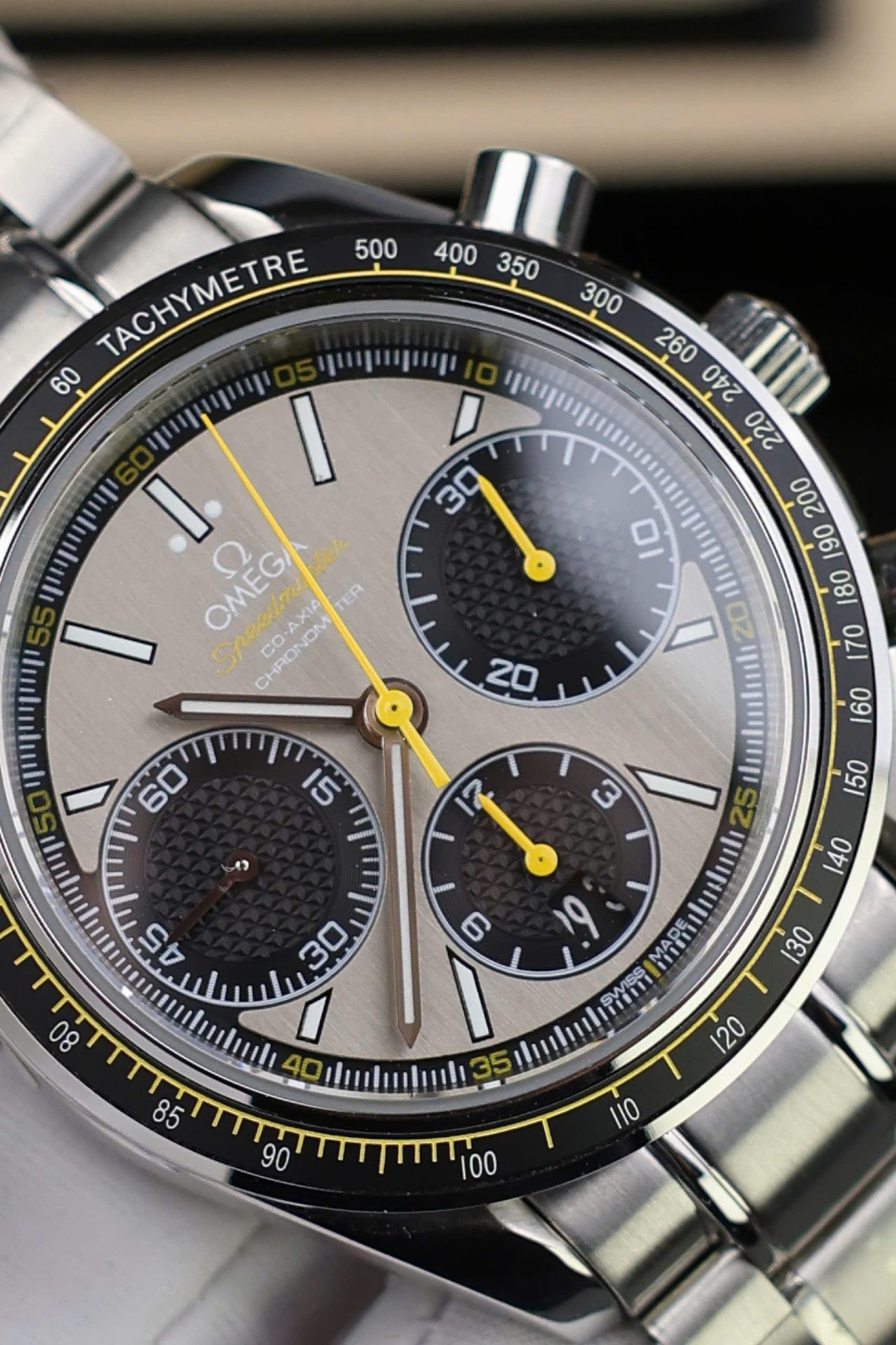 Omega Speedmaster Copies Watches Racing Chronograph Gray Dial 40mm - Top club