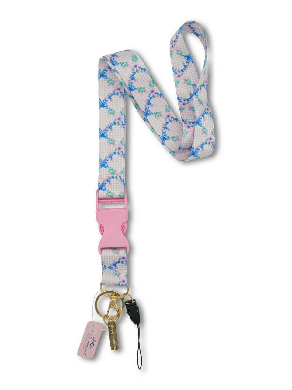 0126-LANYARD-BRK-GINGHAM - Simply Southern Outlet