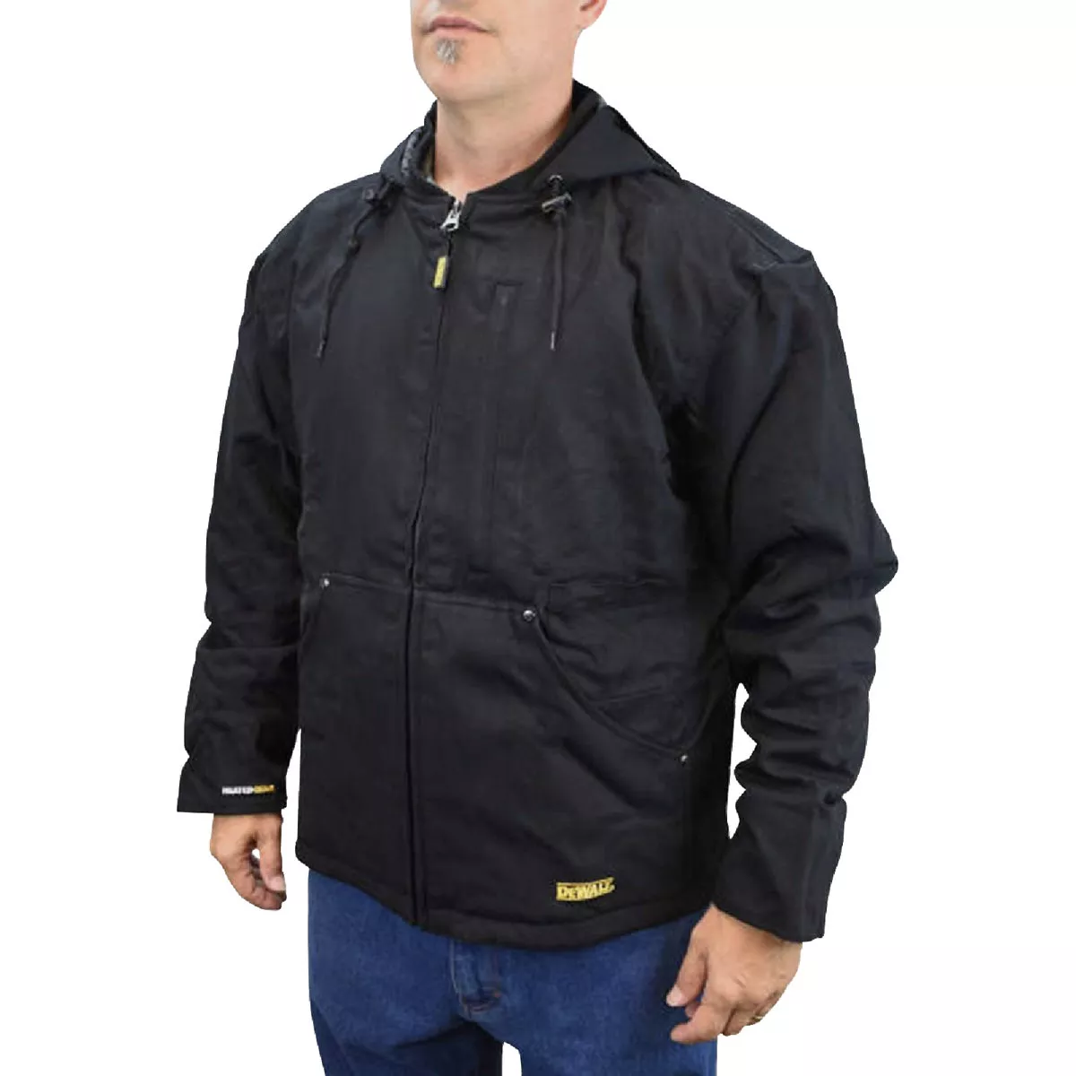 DEWALT Men's Black Heated Coat Kit, XL