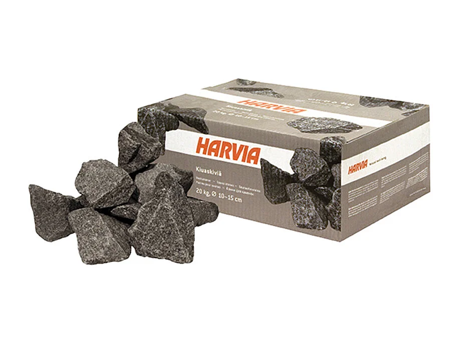 Pierres de lave Ø 10-15 cm pour poêle de sauna traditionnel - Harvia