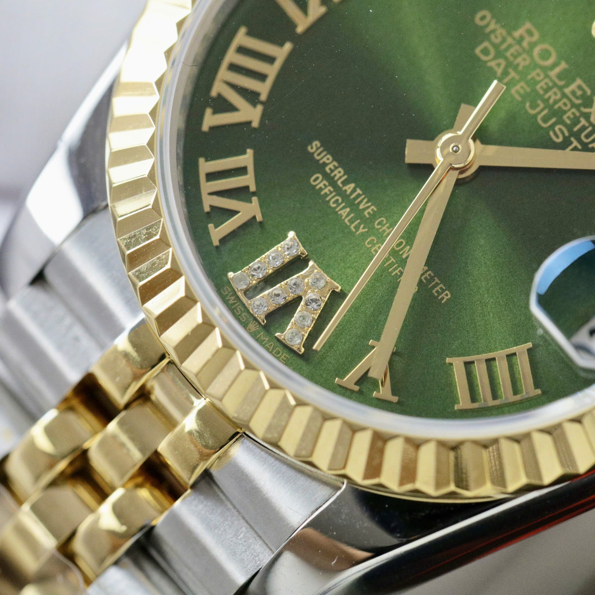 Rolex DateJust Women Replica Watch Demi Yellow Gold Jubilee Strap 31mm - Top club