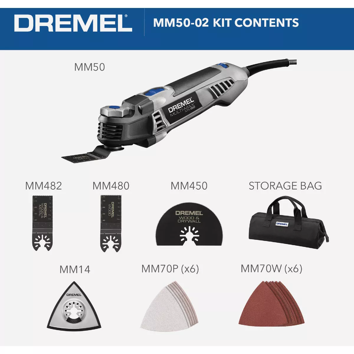 Dremel Multi-Max 5-Amp Variable Oscillating Multi-Tool Kit
