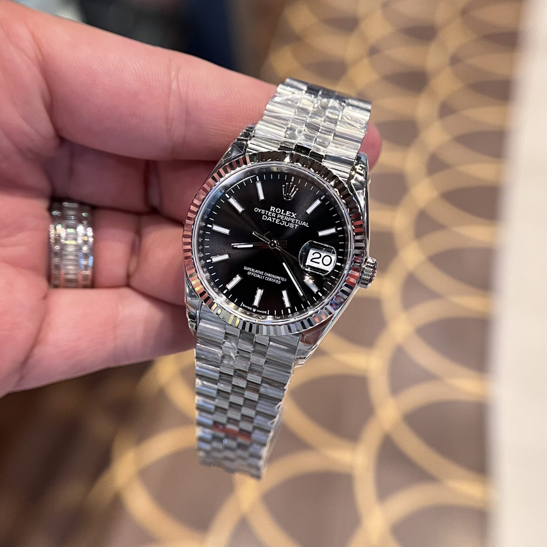 Rolex DateJust 126334 Replica Watch Black Dial VS Factory 36mm - Top club
