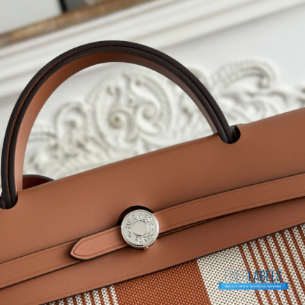 Hermès Herbag Zip 31 Bag | 31x25x10 cm | Luxury Canvas & Leather Shoulder Bag for Women | Spacious Everyday Hermès Tote1:1High-quality replica