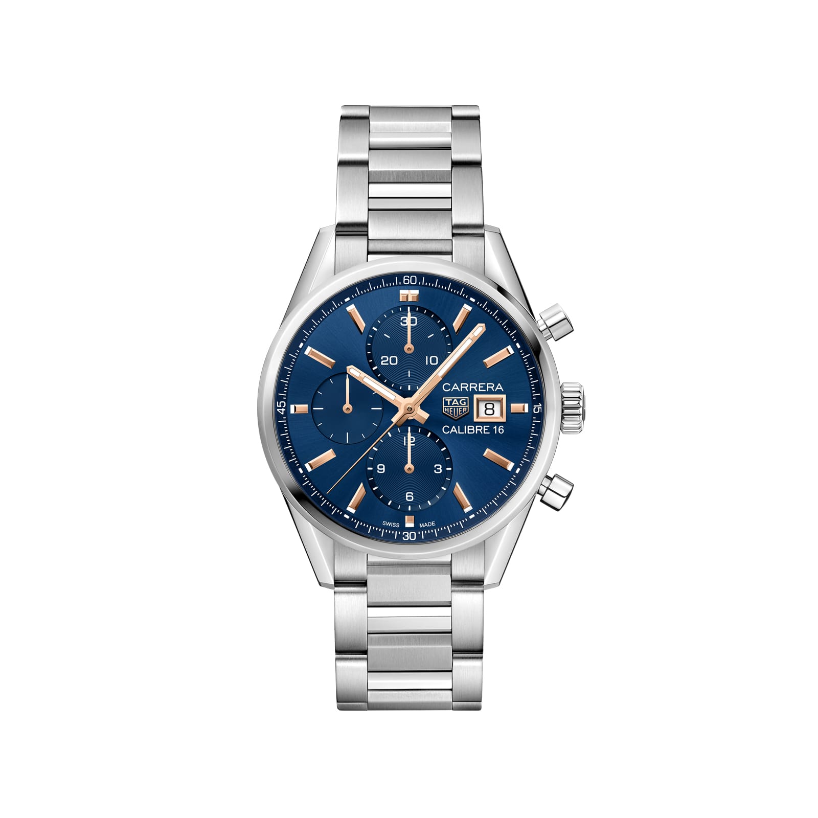 TAG Heuer Replica Watch Carrera Chronograph Automatic 41 mm Steel(1:1 replica) - Top club